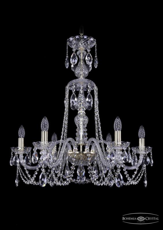 

Подвесная люстра Bohemia Ivele Crystal 1402/6/240/XL-73/G