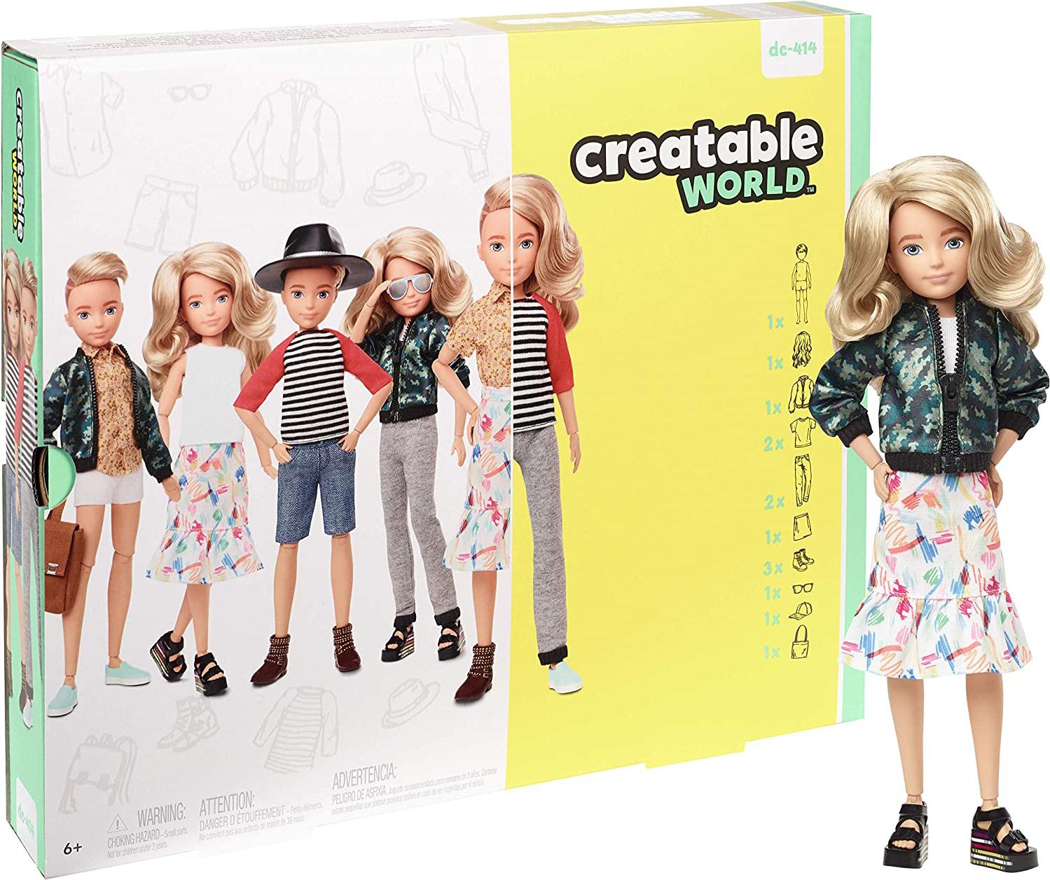 

Игровой набор Mattel Creatable World 5 [GGT67], Creatable World 5
