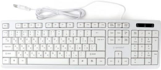 

Клавиатура Gembird KB-8355U белый