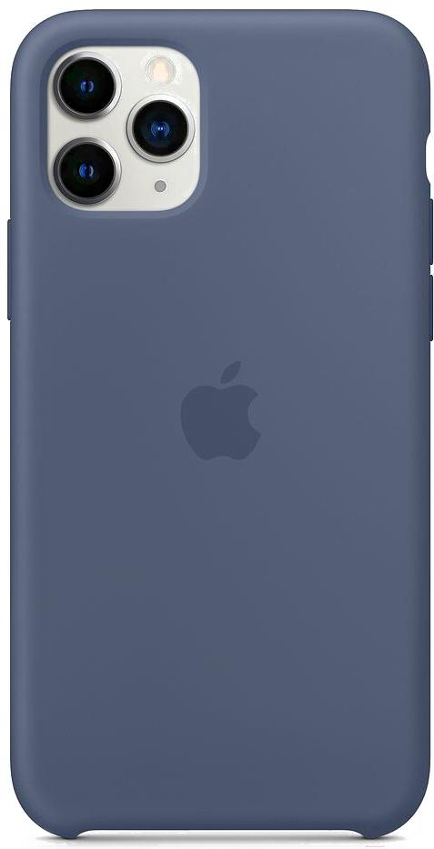 

Чехол для телефона Apple iPhone 11 Pro Silicone Case Alaskan Blue [MWYR2ZM/A], iPhone 11 Pro Silicone Case