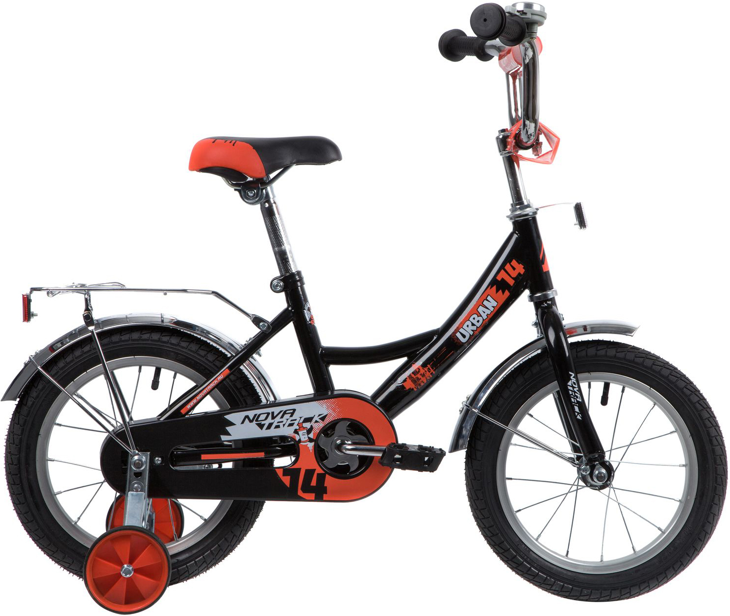 

Велосипед детский Novatrack Urban 16'' черный, Детский велосипед Novatrack Urban 16 2020 163URBAN.BK20 (черный)