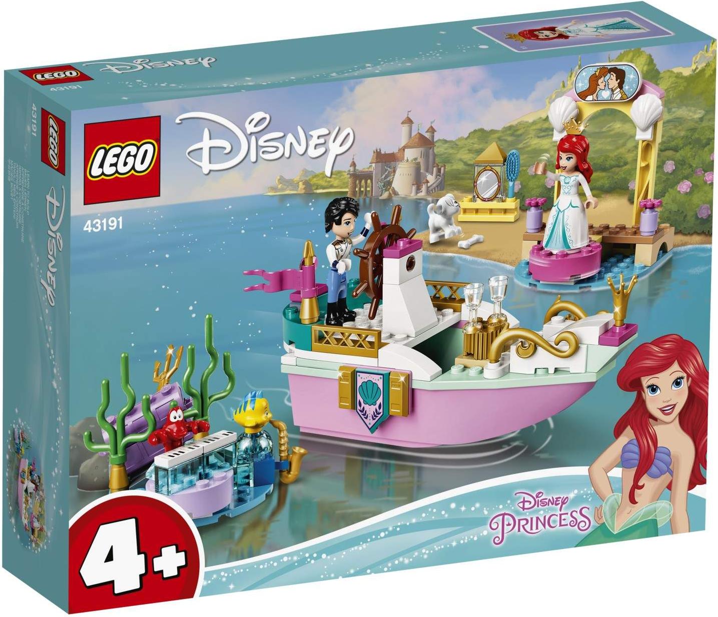 

Конструктор LEGO Disney Princess Праздничный корабль Ариэль [43191], Конструктор LEGO Disney Princess Праздничный корабль Ариэль 43191