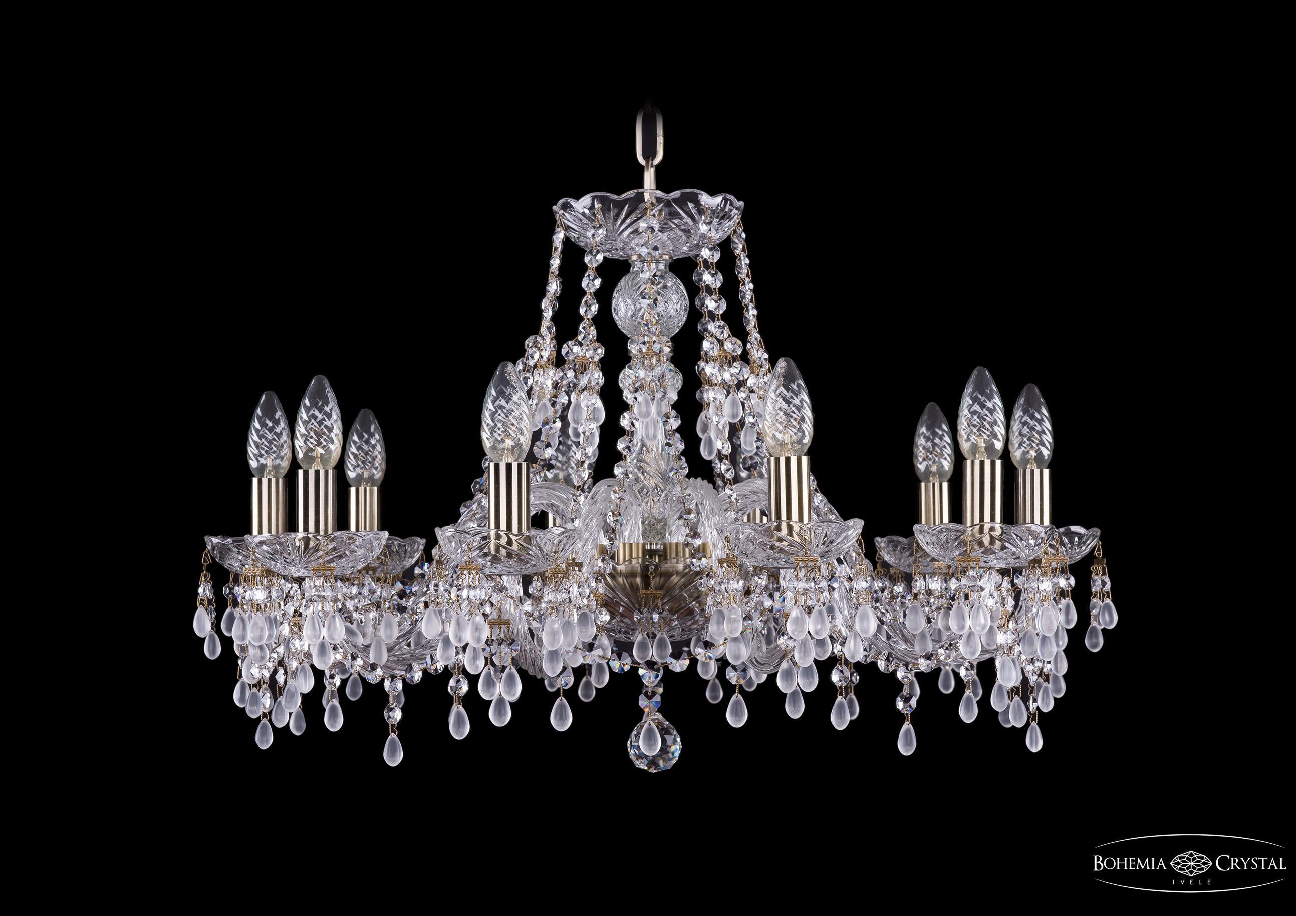 

Подвесная люстра Bohemia Ivele Crystal 1410/10/240 Pa V0300