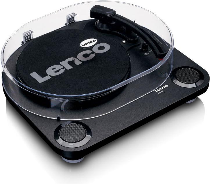 

Виниловый проигрыватель Lenco LS-40BK [LCLS-40BK], LS-40BK