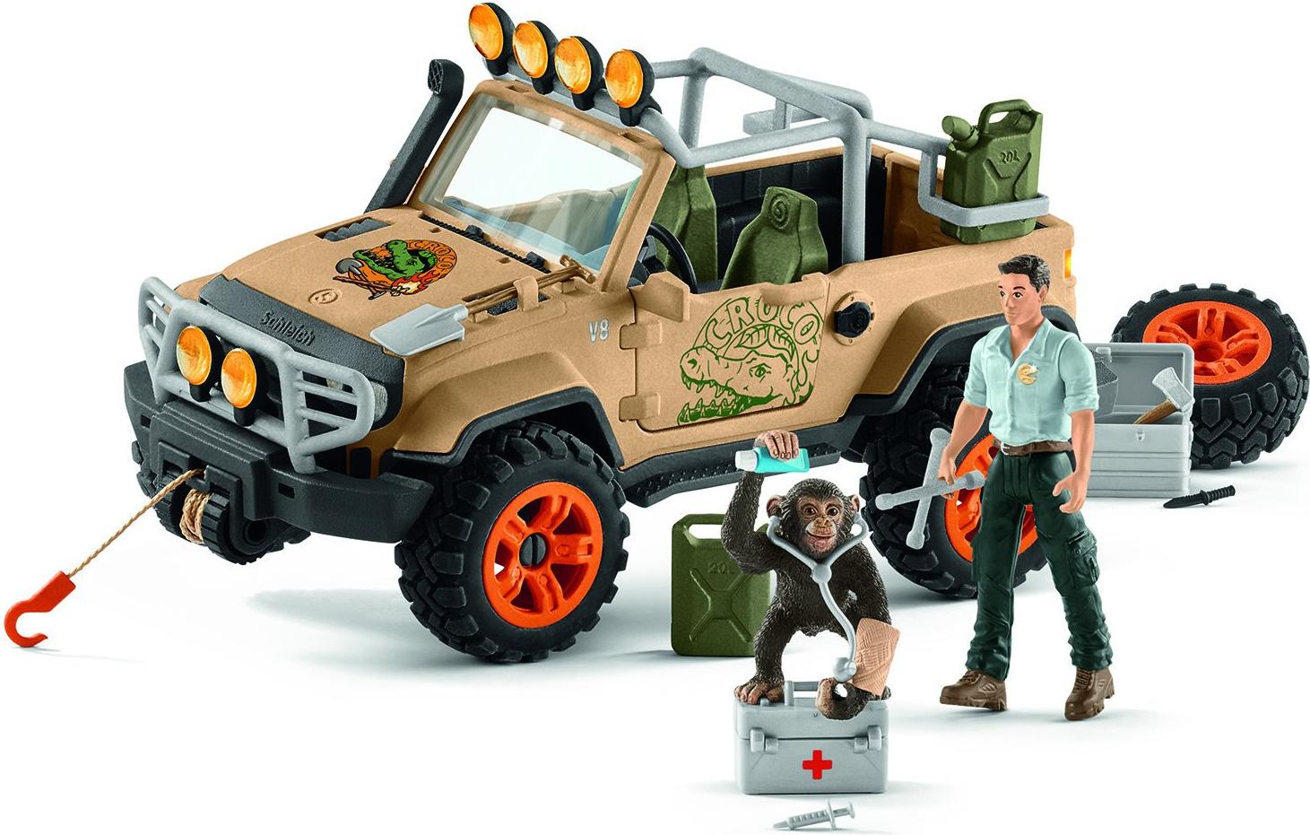 

Игрушка Schleich Внедорожник с лебедкой [42410], Внедорожник с лебедкой