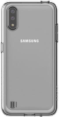 

Чехол для телефона Araree A cover для Samsung A01 прозрачный [GP-FPA015KDATR], A cover для Samsung A01