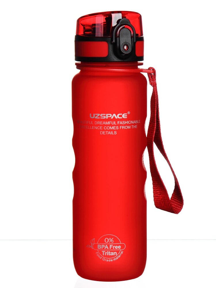 

Бутылка для воды Uzspace Colorful Frosted Limited 3044 500 мл красный, Colorful Frosted Limited 3044 500 мл