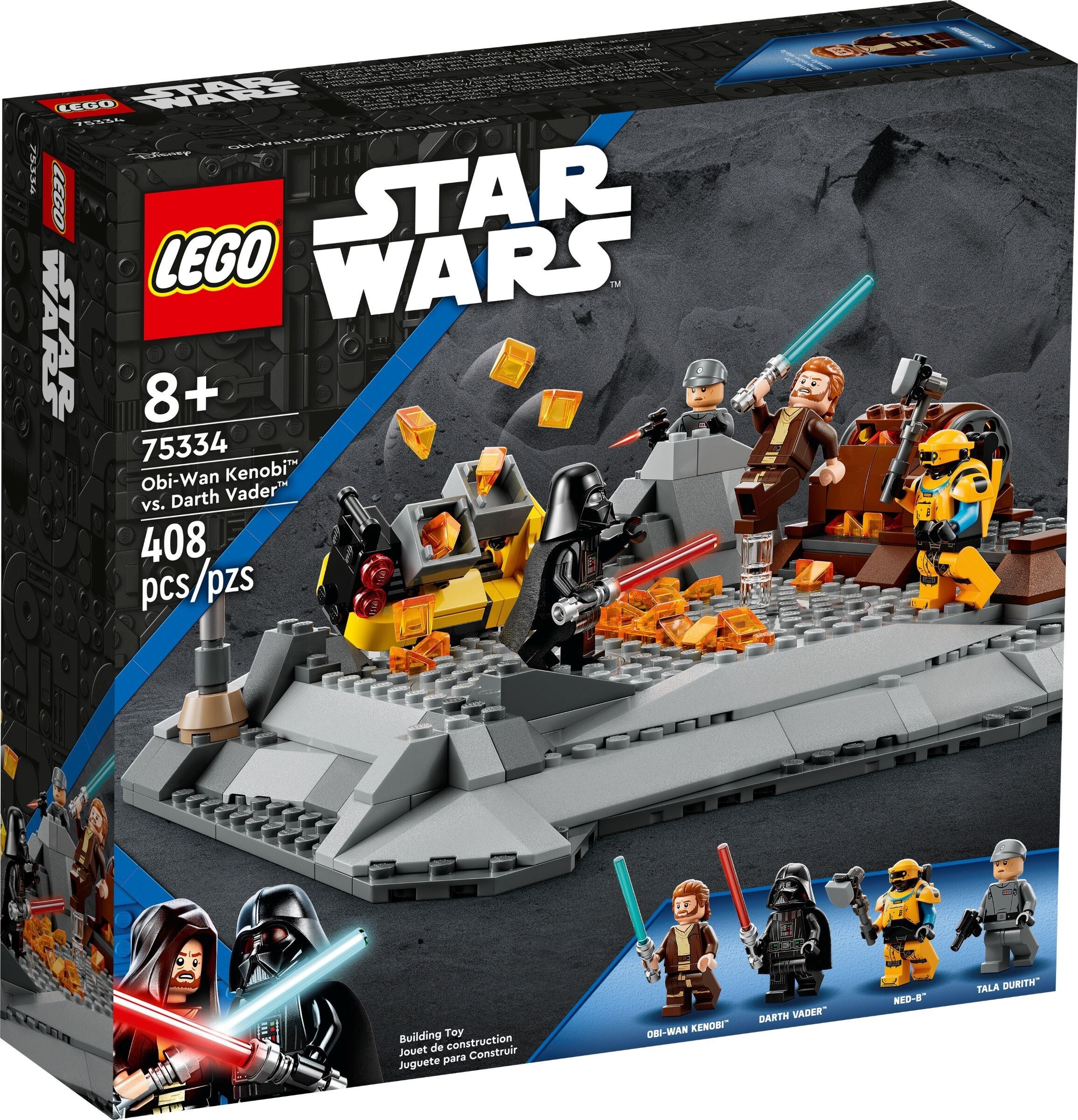 

Конструктор Lego Star Wars Оби-Ван Кеноби против Дарта Вейдера (75334)