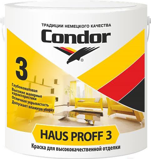

Краска Condor Haus Proff 3 3.25кг, Краска Condor Haus Proff 3 3.25 кг
