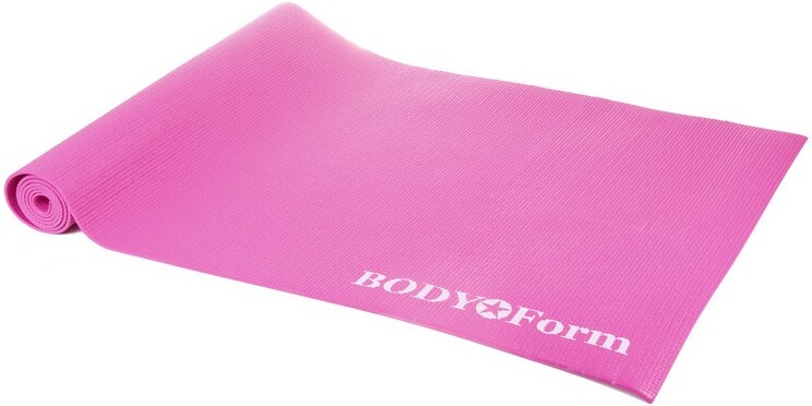 

Коврик для йоги и фитнеса Body Form 173x61x0,3 см BF-YM03 Pink