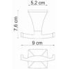 Крючок для ванны Wasserkraft Wern K-2523D