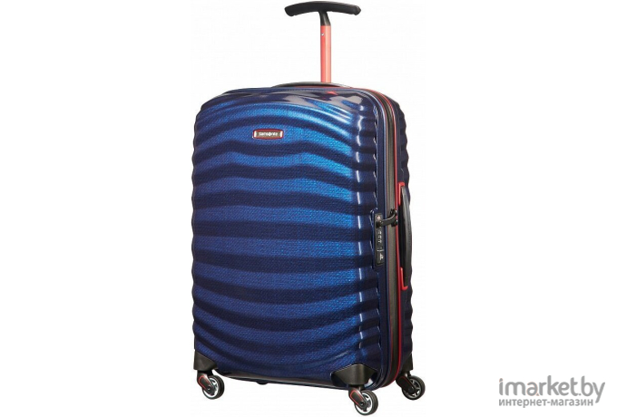 Чемодан-спиннер Samsonite Lite-Shock Sport Blue 55 см