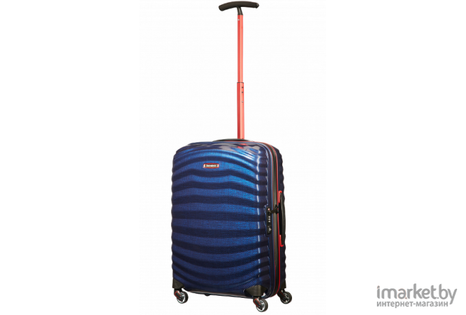 Чемодан-спиннер Samsonite Lite-Shock Sport Blue 55 см