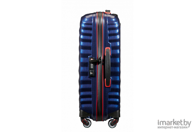 Чемодан-спиннер Samsonite Lite-Shock Sport Blue 55 см