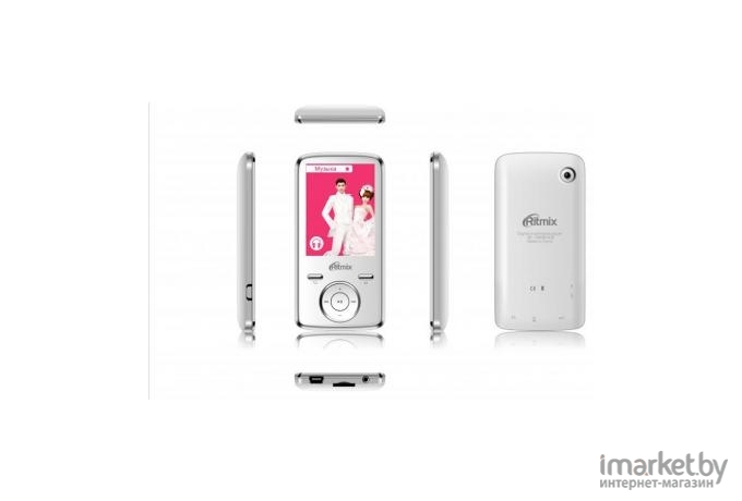 MP3 плеер Ritmix RF-4950 (4 Gb) (белый)