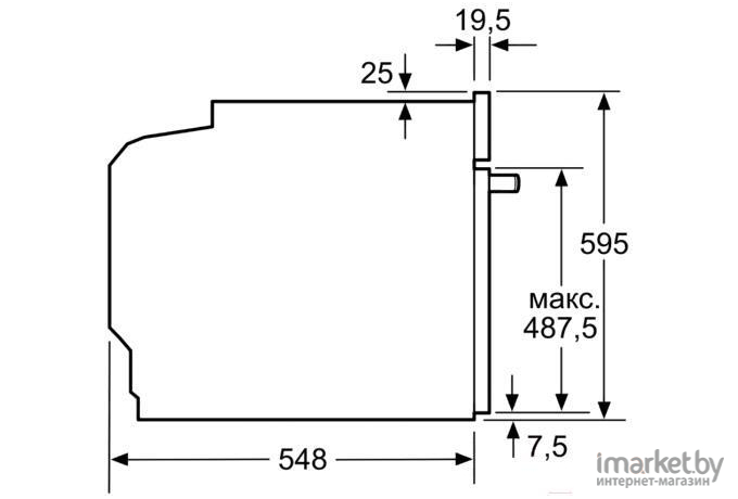 Духовой шкаф Bosch HBG537NS0R