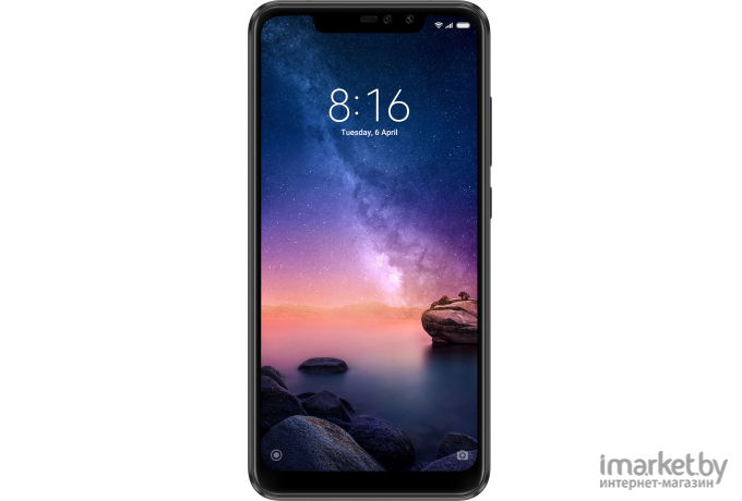 Смартфон Xiaomi Redmi Note 6 Pro 3GB/32GB международная версия (черный)