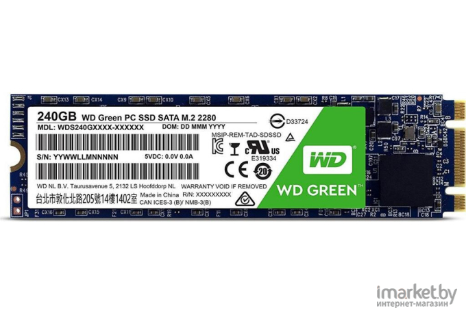 SSD WD Green 240GB WDS240G2G0B