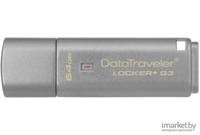 USB Flash Kingston DataTraveler Locker+ G3 64GB (DTLPG3/64GB)