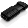 USB Flash Verbatim PinStripe черный 64 GB (49065)