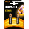 Батарейки DURACELL AAA 2 шт.