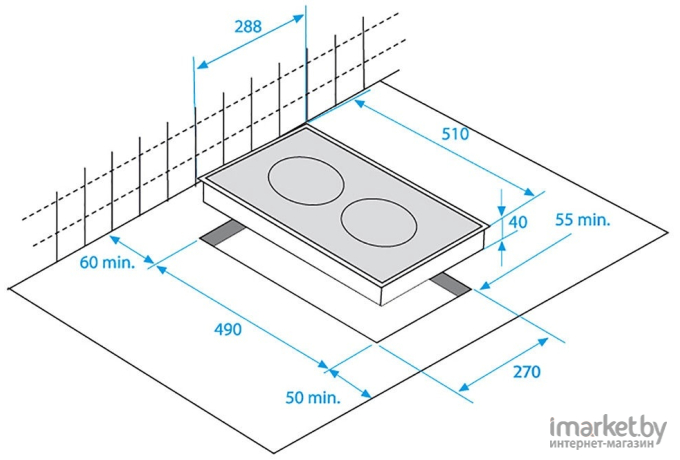 Варочная панель BEKO HDMI 32400 DTX