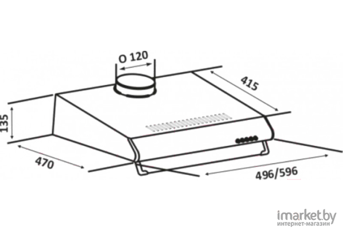 Кухонная вытяжка ZorG Technology Line G WH 60