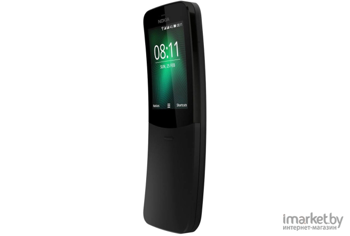 Мобильный телефон Nokia 8110 4G Dual SIM (черный)