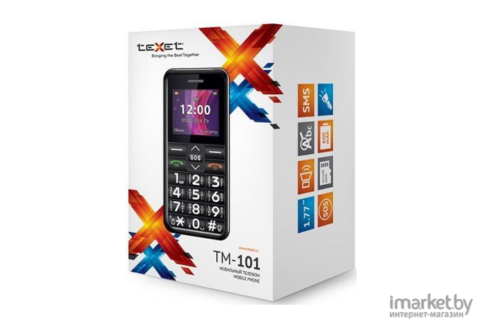 Мобильный телефон TeXet TM-101