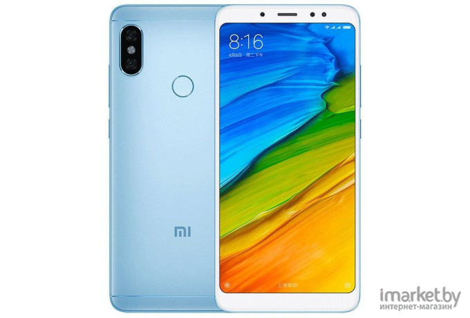 Смартфон Xiaomi Redmi Note 5 3GB/32GB M1803E7SG международная версия (голубой)