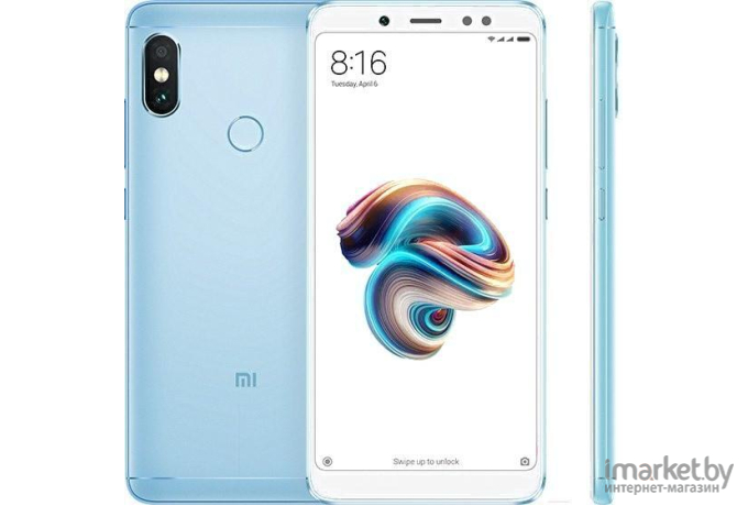 Смартфон Xiaomi Redmi Note 5 3GB/32GB M1803E7SG международная версия (голубой)