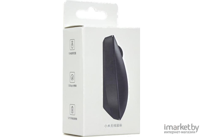 Мышь Xiaomi Mi Mouse WSB01TM черный [HLK4012GL]