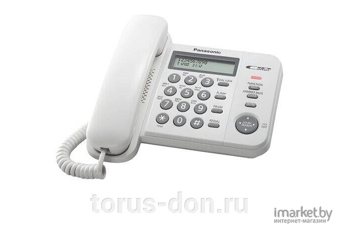 Проводной телефон Panasonic KX-TS2356RUW (белый)