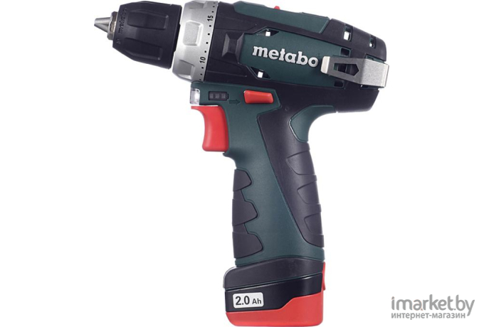 Дрель-шуруповерт Metabo PowerMaxx BS Basic [600080950] (с 2-мя АКБ 2 Ah)