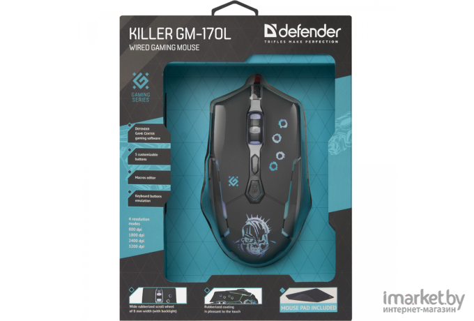Игровая мышь Defender Killer GM-170L