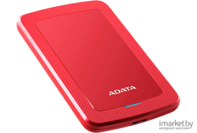 Внешний жесткий диск A-Data HV300 AHV300-1TU31-CRD 1TB (красный)