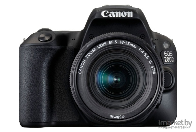 Фотоаппарат Canon EOS 200D Kit 18-55 IS STM (черный)