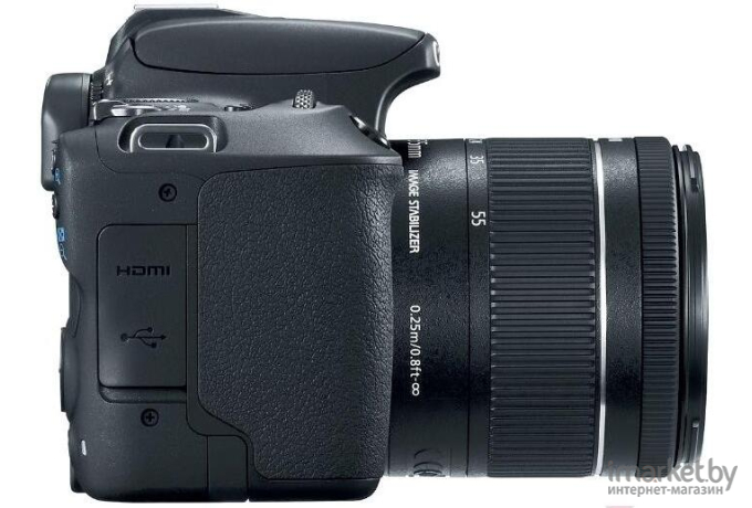 Фотоаппарат Canon EOS 200D Kit 18-55 IS STM (черный)