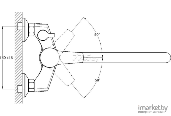 Смеситель Solone SIT7-A182