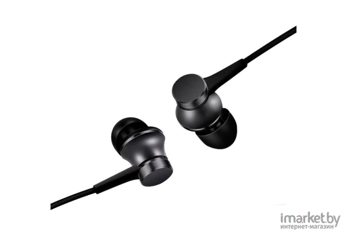 Наушники Xiaomi Mi In-Ear Headphones Basic HSEJ03JY серебристый [ZBW4355TY]