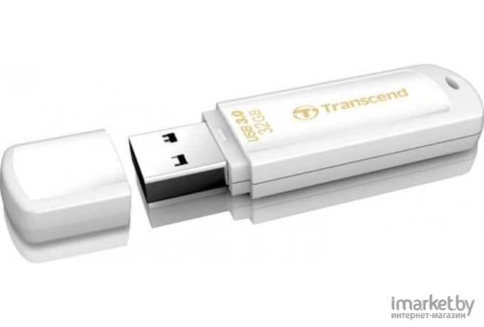 USB Flash Transcend JetFlash 730 32Gb White (TS32GJF730)