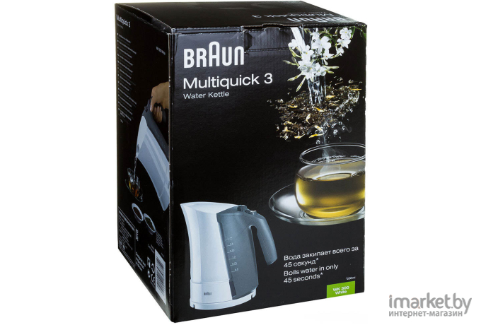 Электрочайник Braun WK 300 White