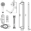 Душевой гарнитур Bravat Eco D152CP-1A-RUS