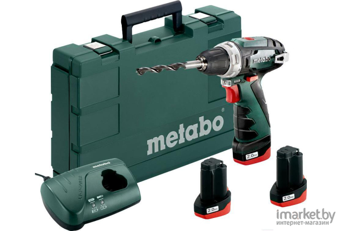 Дрель-шуруповерт Metabo PowerMaxx BS Basic Set [600080960]