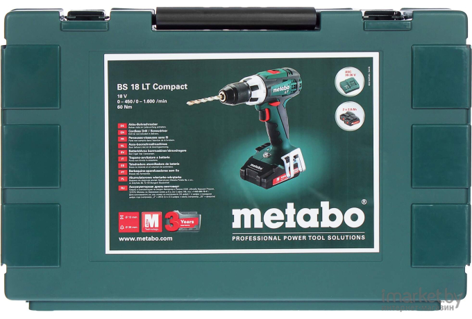 Дрель-шуруповерт Metabo BS 18 LT Compact