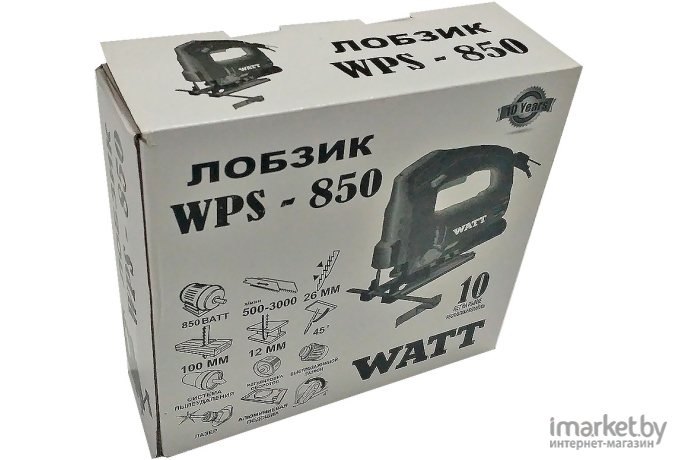 Электролобзик Watt WPS-850 (3.850.100.00)