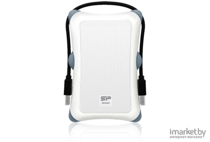 Внешний жесткий диск Silicon-Power Armor A30 1TB White (SP010TBPHDA30S3W)