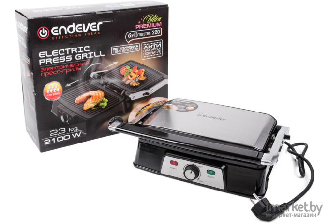 Электрогриль Endever Grillmaster 220