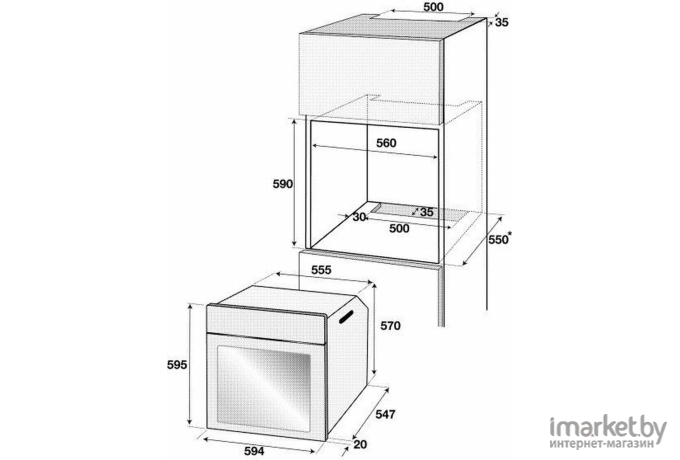 Духовой шкаф BEKO BIE 21300 B