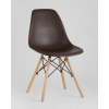 Стул Stool Group Eames DSW коричневый [8056PP BROWN 66009]